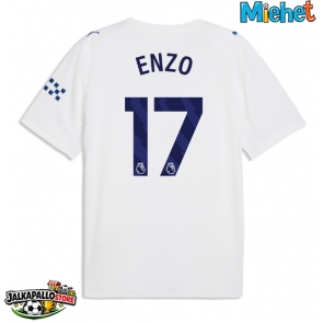 Manchester City Enzo Fernandez #17 Kolmaspaita 2026-27 Lyhythihainen